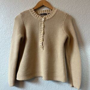 Liz Claiborne Tan Knit Pullover